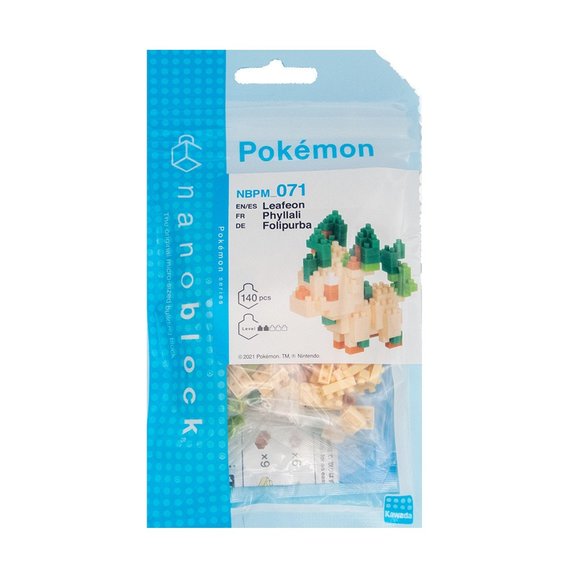 Nanoblock - Leafeon Pokémon Series Building Kit - Picture 4 of 4
